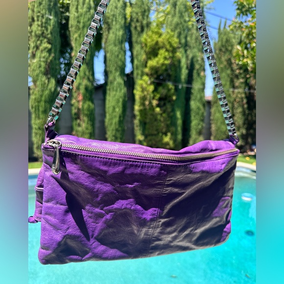 BCBG MaxAzria Leather Shoulder Purse - Picture 6 of 6